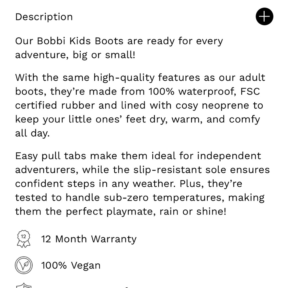 Merry People Bobbi Kids Rain Boot - Picture 2 of 8